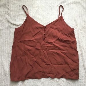 Forever 21 // cute rust tank! 🦋